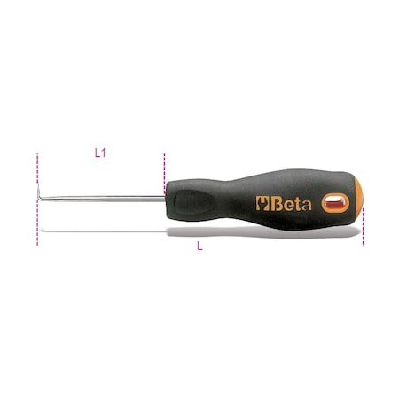 Beta Engineers Precision Scriber, Tip Bent 16870120